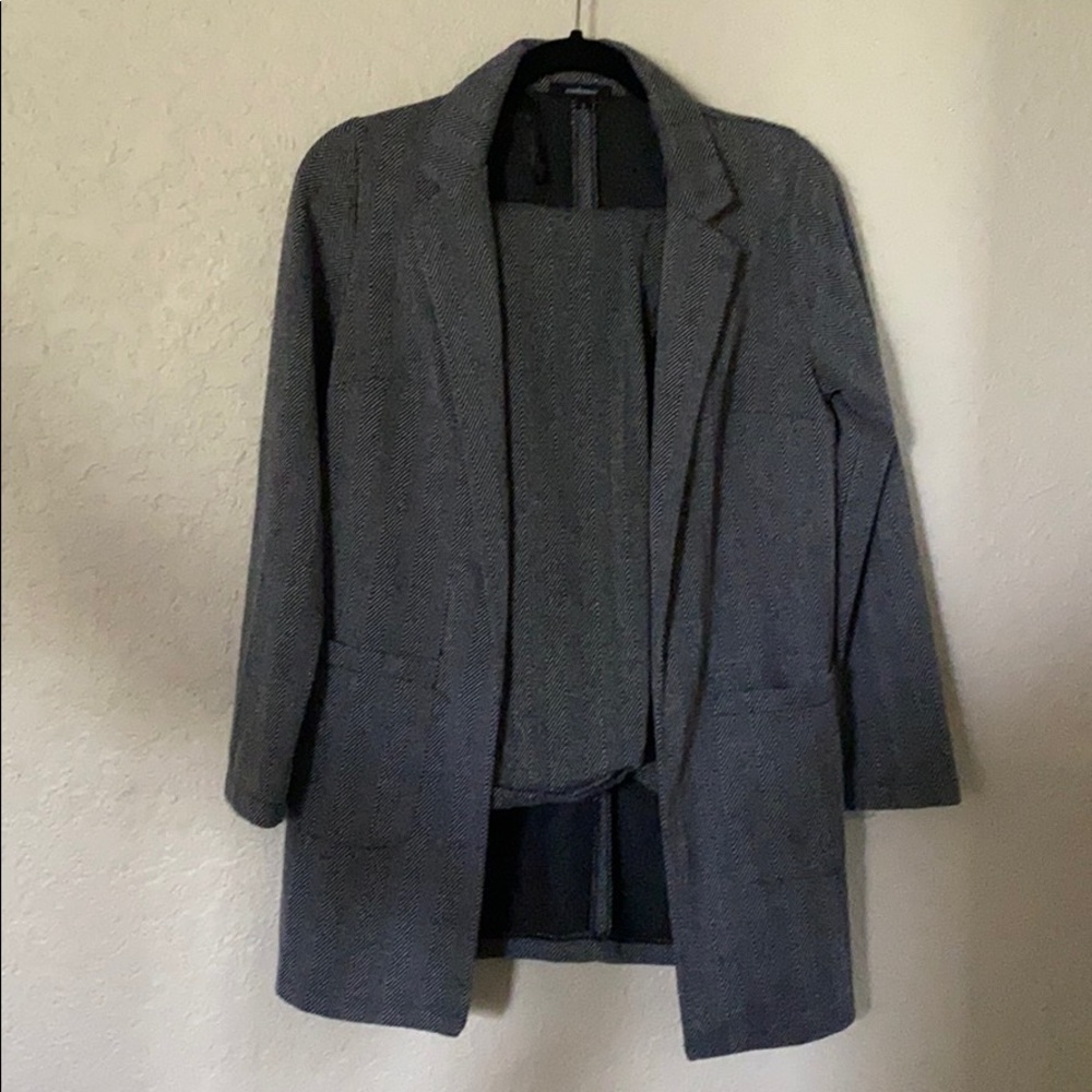 Gray Pantsuit